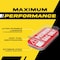 Fuel Stickers Premium Gas Only Sticker, High Octane Warning Label 91, 93 octane: Hvy-Dty, 2''x1'', 4PK Z-2X1PGO-4PK - alternate 2